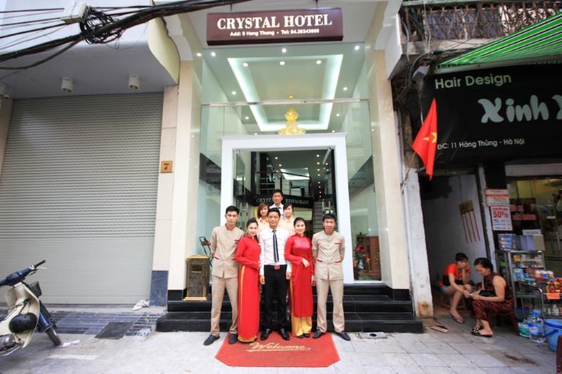 Hanoi Crystal Hotel Kültér fotó